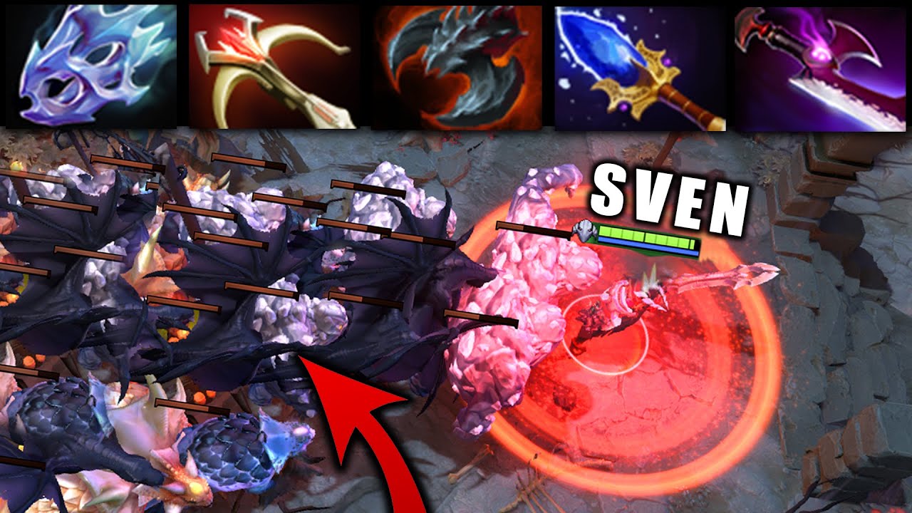 СВЕН и ОЧЕНЬ МНОГО СТАКОВ.. MATUMBA road to 11k MMR DOTA 2