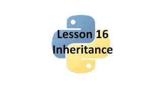 Python Lesson 16: Inheritance 第16堂: 類別繼承