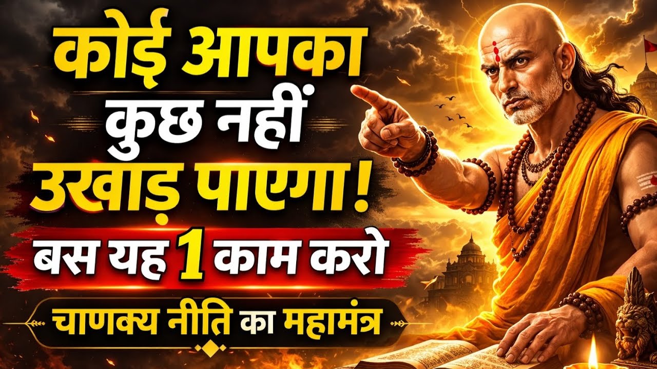 दुश्मन तुम्हारा बाल भी नहीं उखाड़ पाएगा | चाणक्य नीति का महामंत्र | Powerful Motivation