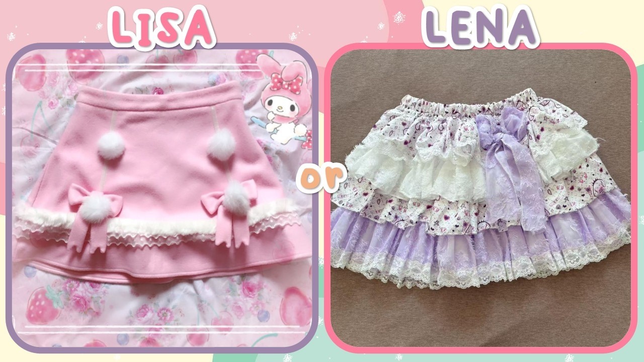 Лиза или Лена 💖 Розовый против фиолетового 💟 Случайные 