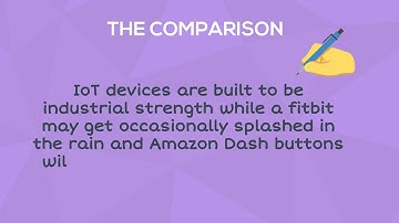Internet of things: Industrial IoT V/S Consumer IoT