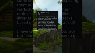 Ways to get advantage on attacks? | r/dndnext #dnd #dungeonsanddragons #dnd5e #dm #rpg #ttrpg
Grab a FREE homebrew tavern menu in the TPT Discord! ↴
🍺 Join the TPT Discord: https://discord.gg/aXMczR8Xry 🍺
Welcome to the Twisted Pint Tavern! Come on in, hang your cloak up by the fire, and grab a pint as you listen to todays tale! If you have a similar D&D or RPG story, feel free to share it in the comments, and we might feature it in a future video!
Thread(s) these stories came from:
🏹 https://www.reddit.com/r/dndnext/s/Ri7SBrXe6m
The Twisted Pint Tavern is a warm and fun place where all weary adventurers are welcome to gather for a drink and a story! Come hear fantastic stories and tidbits from various fantasy TTRPGs such as Dungeons and Dragons (D&D / DnD), Pathfinder, and more!.
All graphics and sounds are sourced and used with due permissions or are free of copyright. All stories are sourced either directly from viewers or from public D&D and Fantasy forums/threads online. If you believe anything is being used in these videos incorrectly, please reach out immediately so that we can remedy the situation! Ways to get advantage on attacks? | r/dndnext #dnd #dungeonsanddragons #dnd5e #dm #rpg #ttrpg