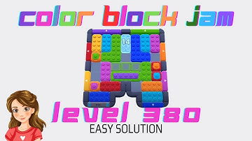 Color Block Jam Level 380 Easy Solve Walkthrough