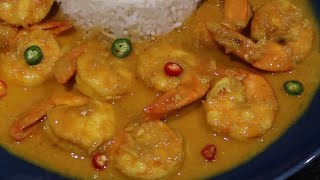 Resep Udang Kelapa