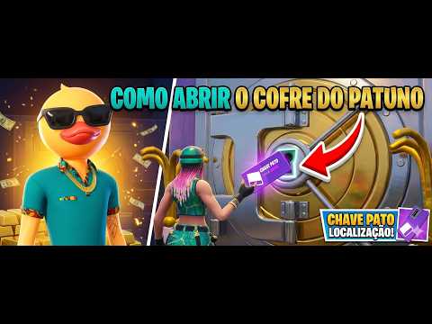 Encontrei o Cofre do Patuno! - Fortnite C7T3 Gameplay
