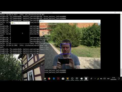 Face recognition with Tello drone