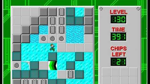 CCLP2 level 130 solution - 385 seconds