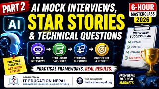 How to Prepare for Any IT Interview Using AI | Complete Interview System (2026) || Part-2