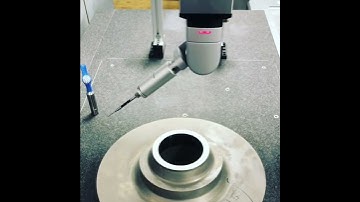 Part inspection on Cmm with multiple probe angles #cmm #inspection #metrology
