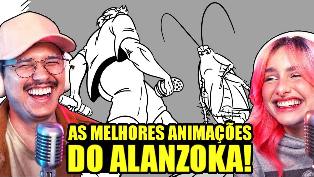 ALANZOKA ANIMADO é bom DEMAIS! | React Leozinhonho
