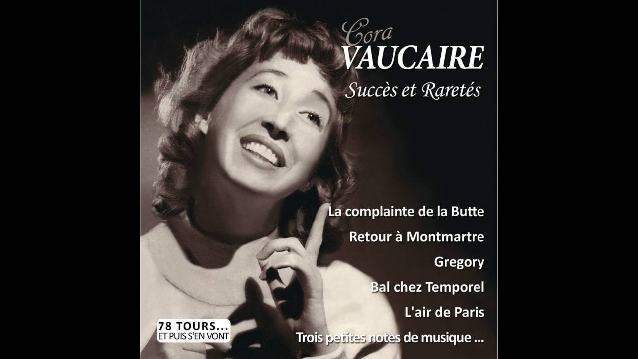 Cora Vaucaire Trois Petites Notes De Musique Trois Petites Notes De Musique