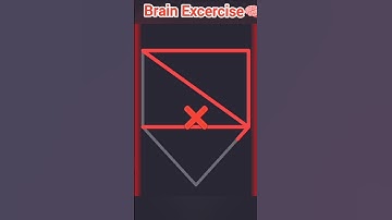 Single Line Drawing✅ Challenge🤯 without Overlappin❌ #trending #shorts #viral #braintest #riddles #yt