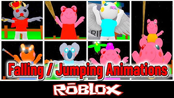 Piggy FALLING / JUMPING Animations  Piggy - Custom Characters Showcase By TenuousFlea [Roblox]