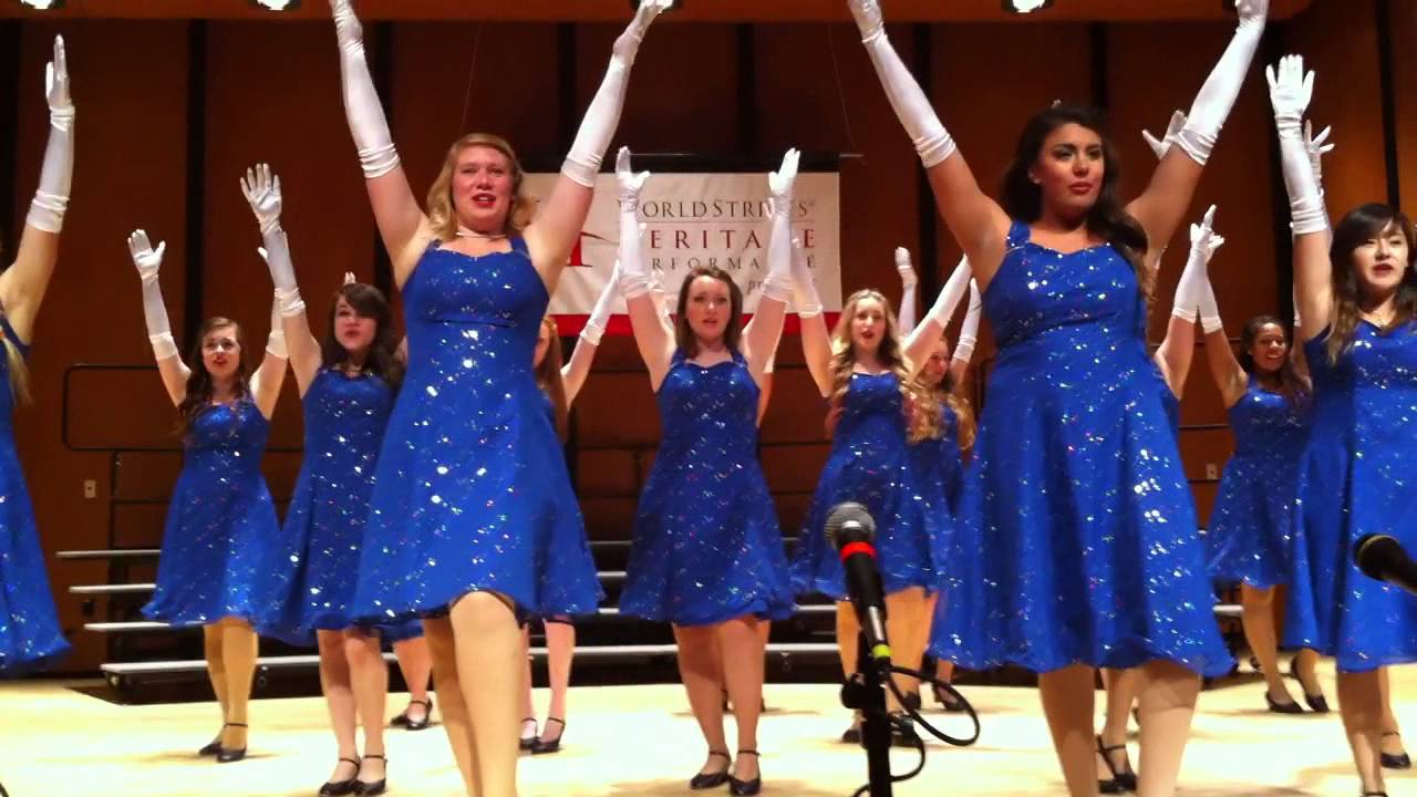 CVCHS Show Choir girls singing Diamonds are a Girls Best friend YouTube