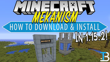 How To Download & Install Mekanism in Minecraft 1.15.2