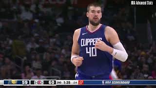 Ivica Zubac 9 Pts 11 Reb 2 Ast Vs Indiana Pacers 2024-03-25