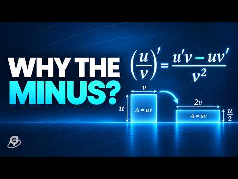 Why Does the Quotient Rule Have a Minus Sign?