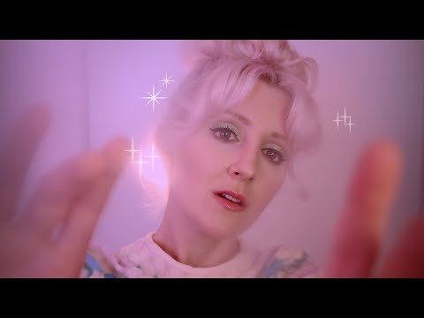 Retrofuture Dreamland Bubble (ASMR face touching and crinkles, soft spoken and whispers)
