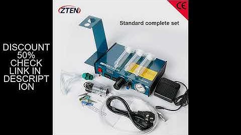 Pneumatic 983A Glue Dispenser Automatic Dispenser Manual Glue Dispensing Machine Solder Fluxes Paste