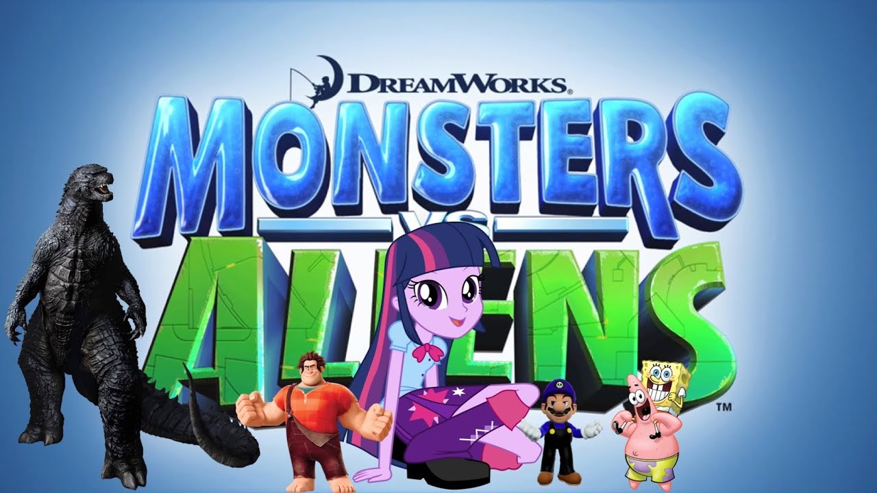 Monsters vs Aliens (Goebelfilms Studios Style) Trailer