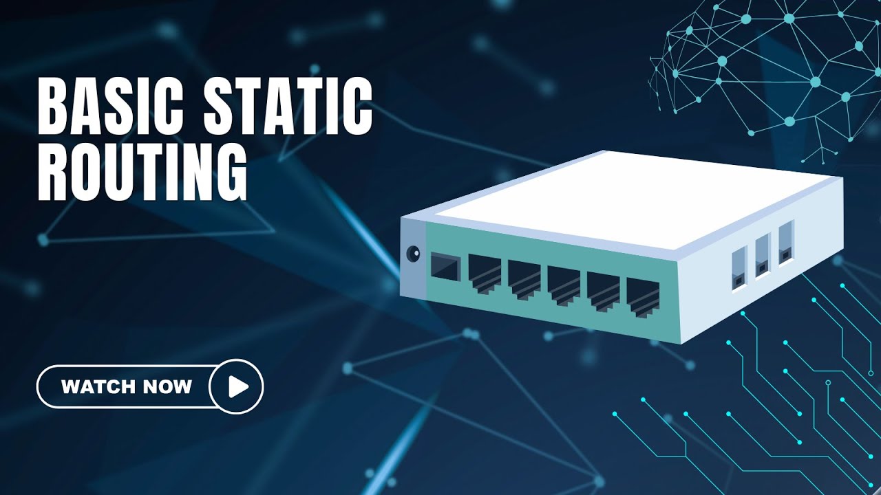 Basic Static Routing #1 | MTCRE - YouTube
