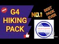 G4 HIKING PACK REVIEW.  BEST HIKING PACK EVER