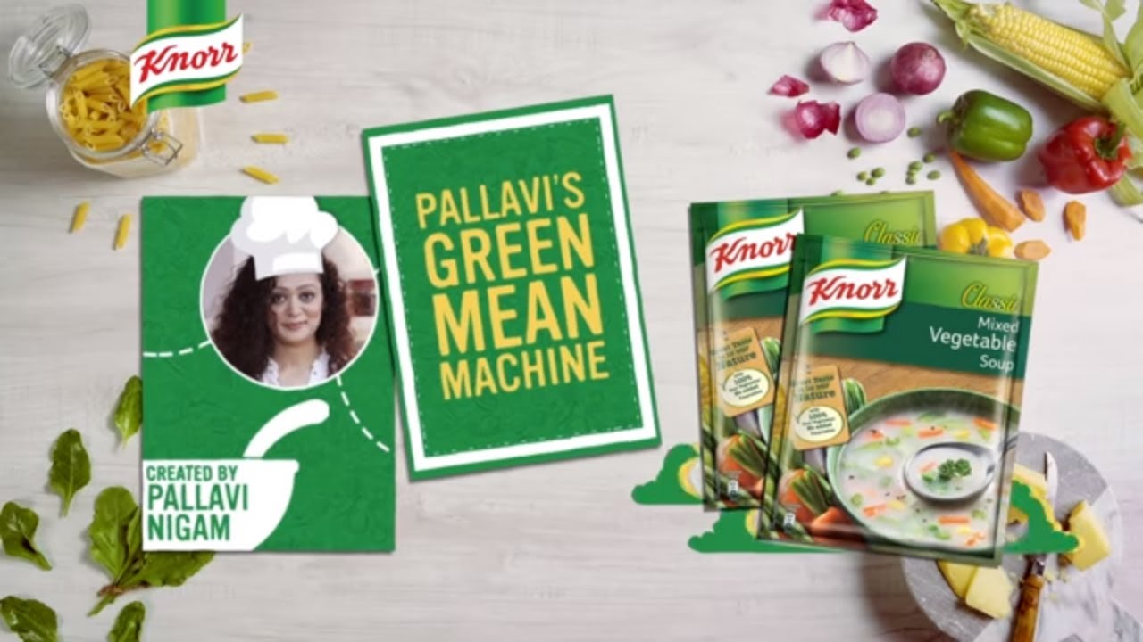 Knorr Mixed Vegetable Soup - Pallavi’s Green Mean Machine #MeraSoupSnack #Knorr | India Food Network