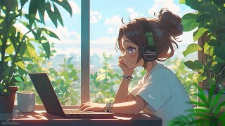 Lofi Study 📚 Positive Music to brighten your day ~ Deep Focus Music ~ beats to study, relax, chill