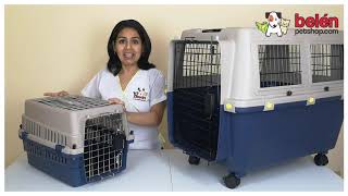 Kennel Transportador para Mascotas Viajeras - Todos los tamaños