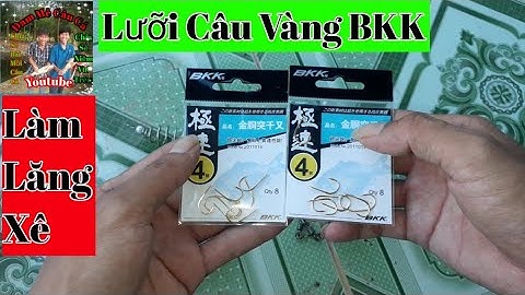 Hướng dẫn chi tiết cách chọn dây, chì, lưỡi câu để làm bộ lăng xê câu cá hiệu quả và vi diệu nhất.