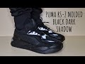 Puma RS-Z Molded "Black Dark Shadow" On Foot | Detailed Look