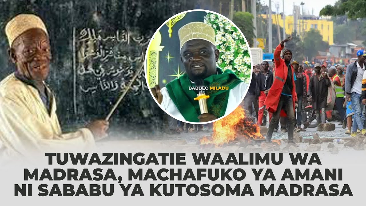 Загрязнители мира не должны проходить мимо медресе, давайте сосредоточимся на учителях — Шейх Юсу...