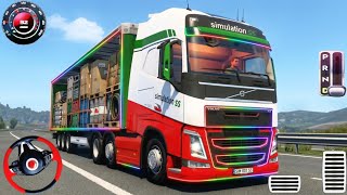 Euro Truck Vehicle Transporter Game - Realistic Truck 3D Simulator - Android Gameplay screenshot 5