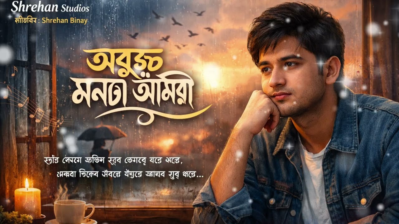 অবুঝ মনটা আমার | Obujh Monta Amar | Shrehan Studio | New Bengali Romantic Song 2026