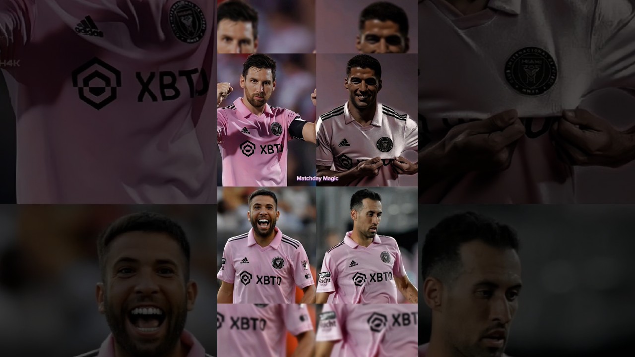 Barça Reunion: Messi, Suarez, Alba, Busquets Unite at Inter Miami! 🌟 | Football Friendships