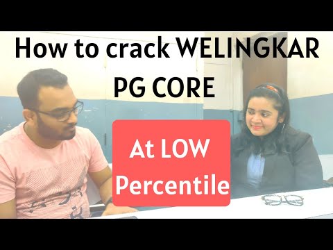 GDPI: How to convert WELINGKAR PG CORE at a LOW PERCENTILE. TwT Priyanka. WeSchool Alumna