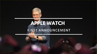 Apple Watch introduced for the first time at Apple event by Tim Cook