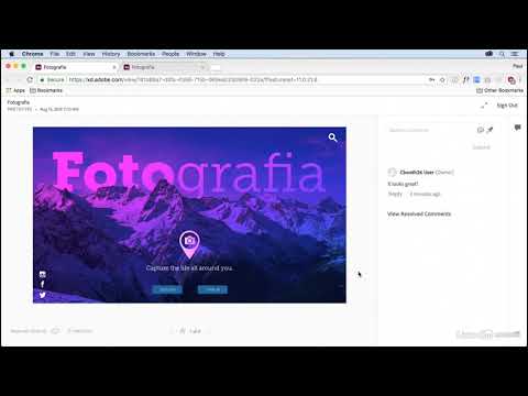 Sharing and commenting on prototypes - YouTube
