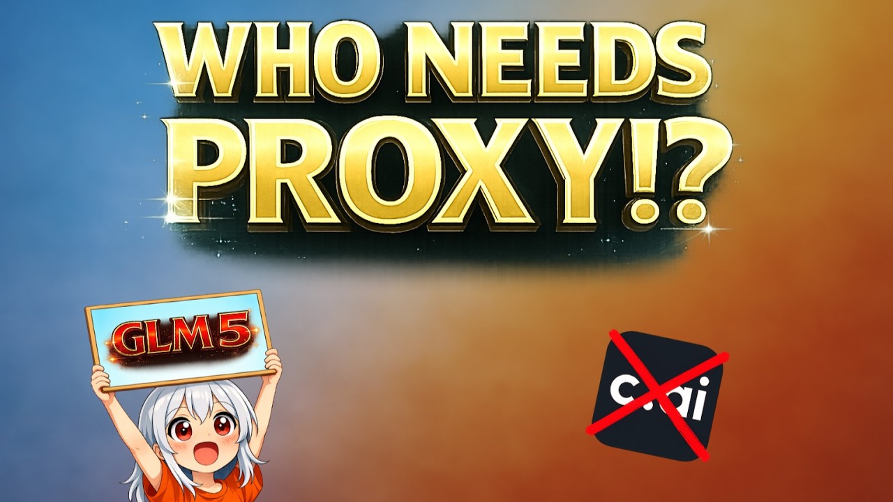 GLM 5, DeepSeek, Kimi! The Best Character.AI Alternative Keeps Making Proxy Sites Irrelevant!