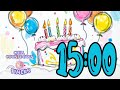 15 Minute Timer Happy Birthday Music Classroom Study Celebrations 15 Minute Timer Happy Birthday Music Classroom Study Celebrations