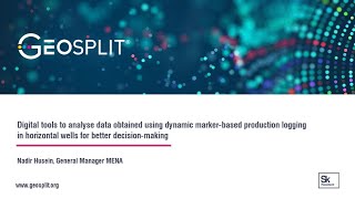 Digital tools to analyse data obtained using dynamic marker-based production logging