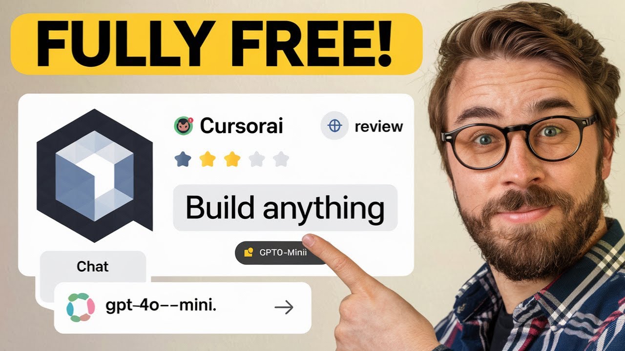 How To Use Cursor AI COMPLETELY FOR FREE (Cursor Tutorial) - YouTube