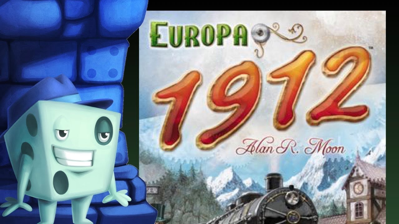 ASMODEE Ticket To Ride - Espansione Europe 1912 (DOW720111). Nuove Destinazioni E Regole Per Arricchire Il Gioco Base. Perfetto Per I Fan.