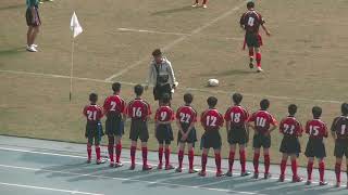 107高雄市七人制橄欖球錦標賽 國中帶式組 永安 0 : 26 雙十 A(上半場)