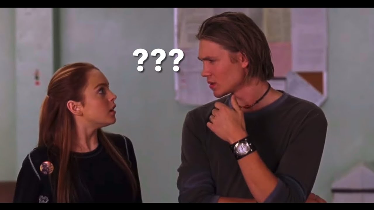 Jake being very confused in Freaky Friday