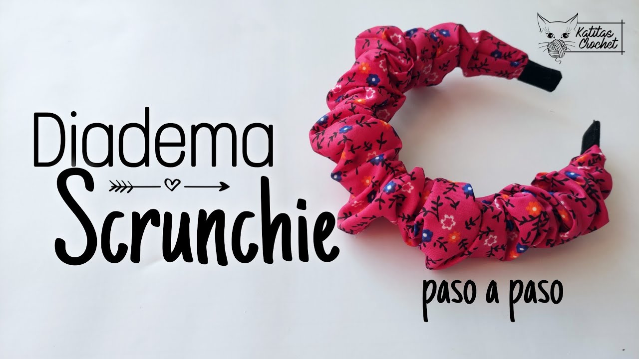 Diadema Scrunchie | Fácil y rápido| DYI