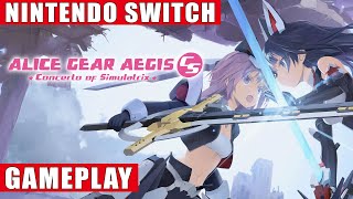 Alice Gear Aegis CS: Concerto of Simulatrix Nintendo Switch Gameplay