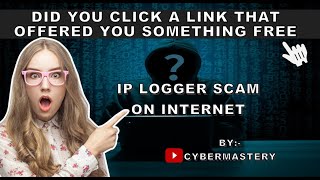 Ip Logger Scams Video By Cybermastery