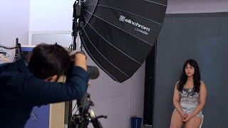 How to use Elinchrom Litemotiv Softbox for portrait photo shoot by Vipin Gaur