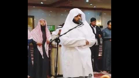 عشائية مرئية للقارئ عبدالعزيز الفقيه